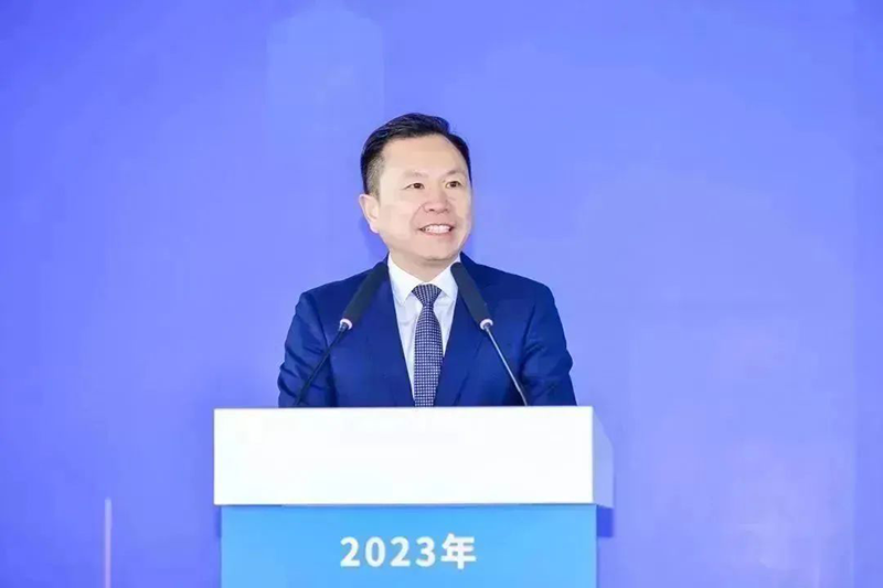 共建未来丨来利国际w66（上海）创新基地亮相“2023年闵行区重大工程项目开工仪式”主会场！